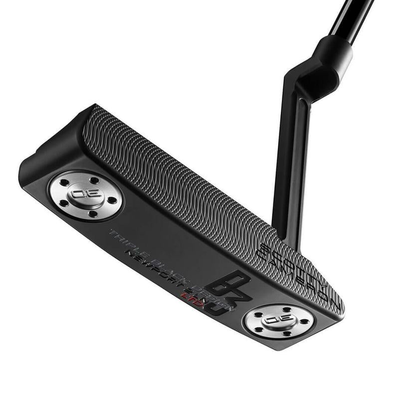 Scotty Cameron B3 Triple Black Design LTD Newport 2 Long Neck Golf Putter - main image