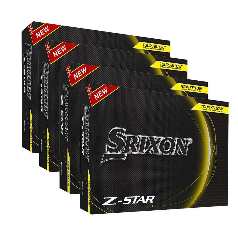 Srixon Z-Star Golf Balls - Yellow (4 FOR 3) - main image