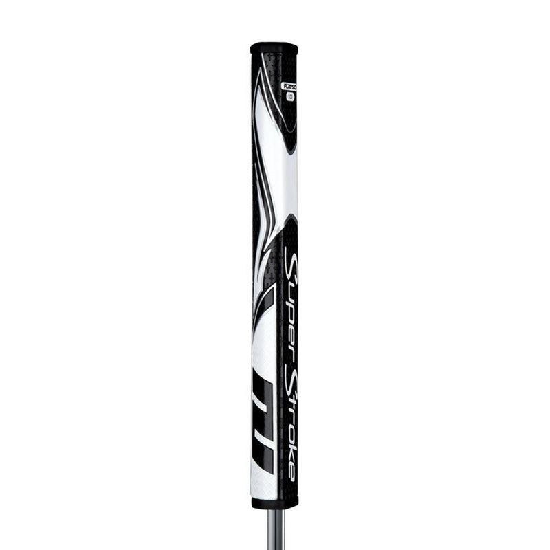 SuperStroke Zenergy Flatso 1.0 Putter Grip - Black/White - main image