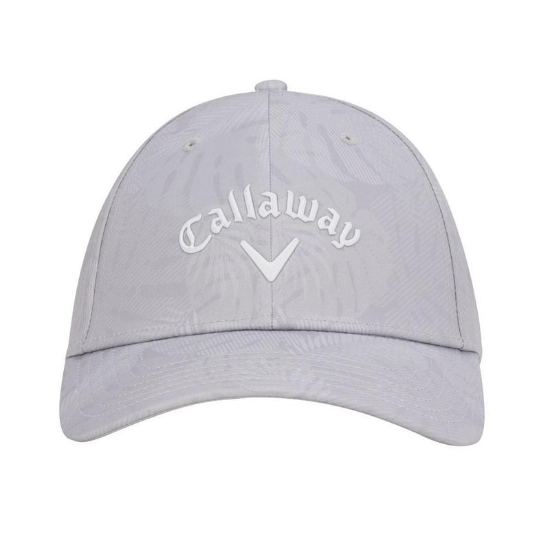 Callaway Liquid Metal Golf Cap Grey Palm Breeze - main image