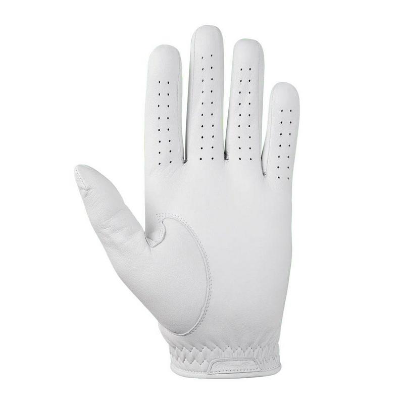 Mizuno Pro Leather Golf Glove - White - main image