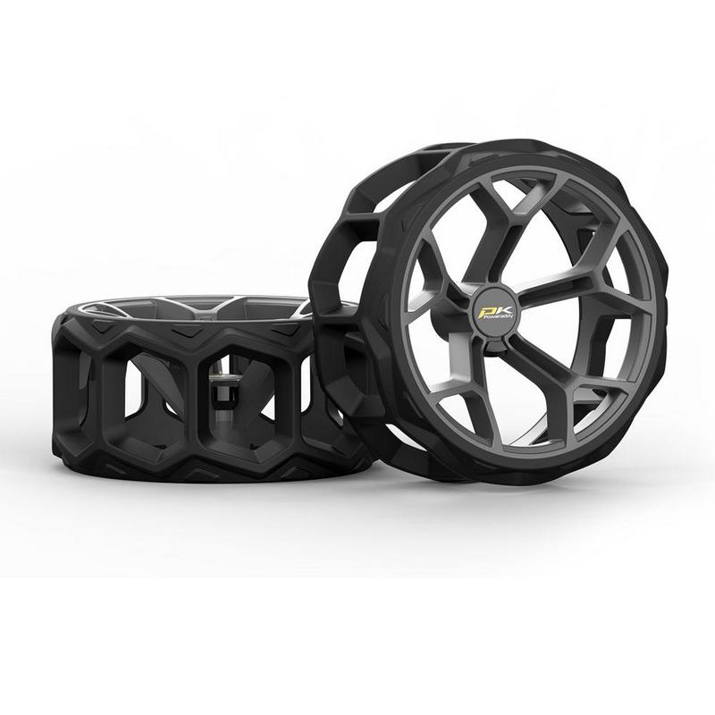 PowaKaddy Winter Wheels Black - main image
