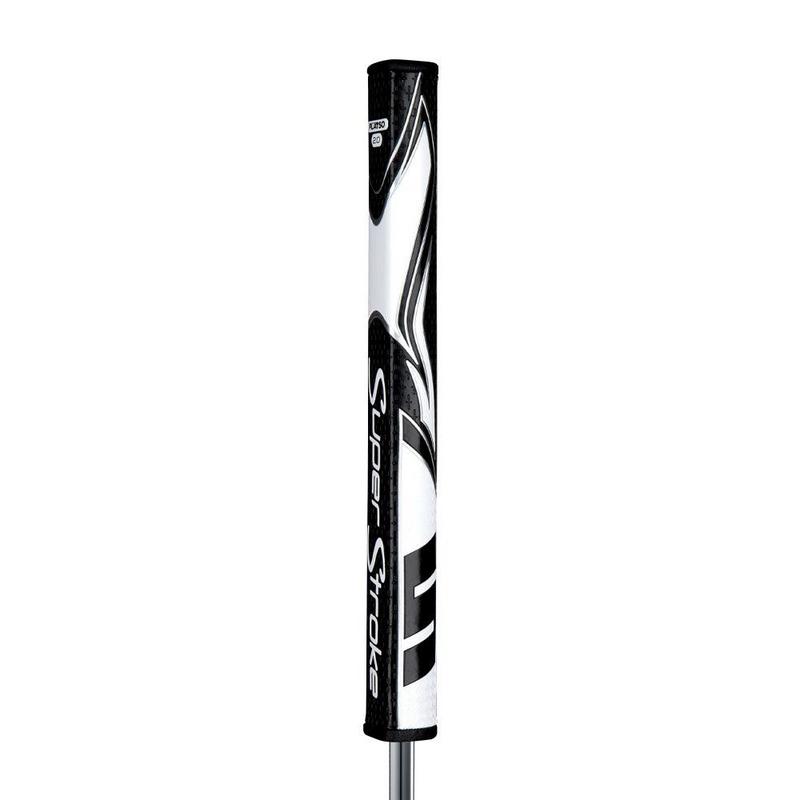 SuperStroke Zenergy Flatso 2.0 Putter Grip - Black/White - main image