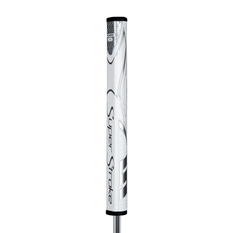 SuperStroke Zenergy Flatso 1.0 Putter Grip - White/Silver - main image
