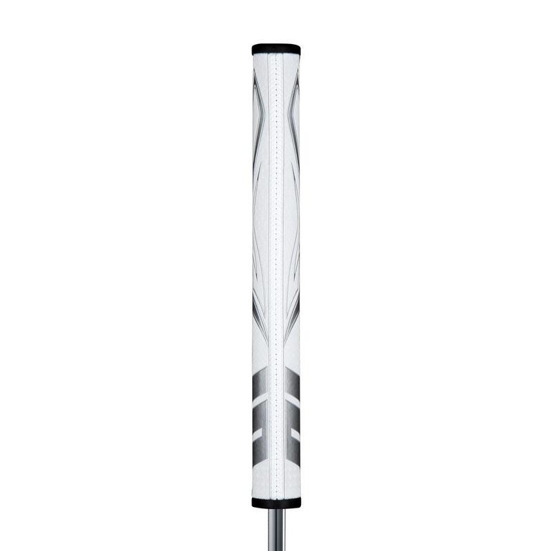 SuperStroke Zenergy Flatso 1.0 Putter Grip - White/Silver - main image