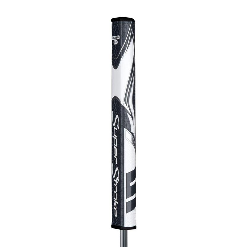 SuperStroke Zenergy Flatso 3.0 Putter Grips Grey/White - main image