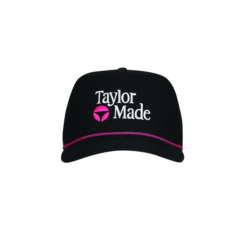 TaylorMade A Frame Legacy Golf Hat Black - main image