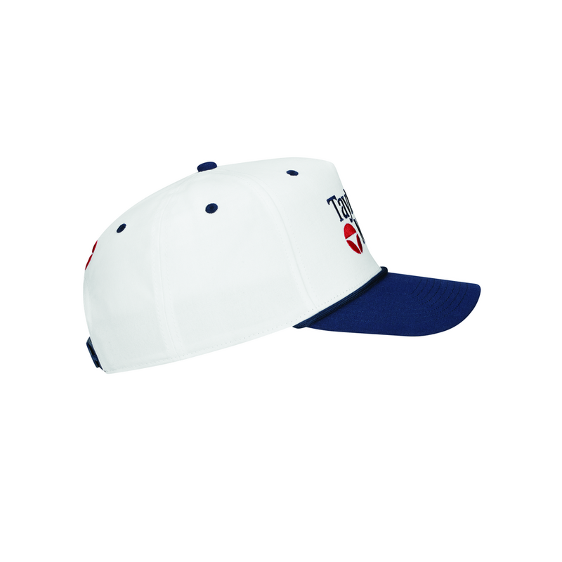 TaylorMade A Frame Legacy Golf Hat White - main image