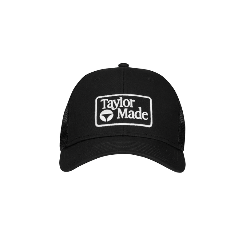 TaylorMade Radar Trucker Golf Hat - Black - main image