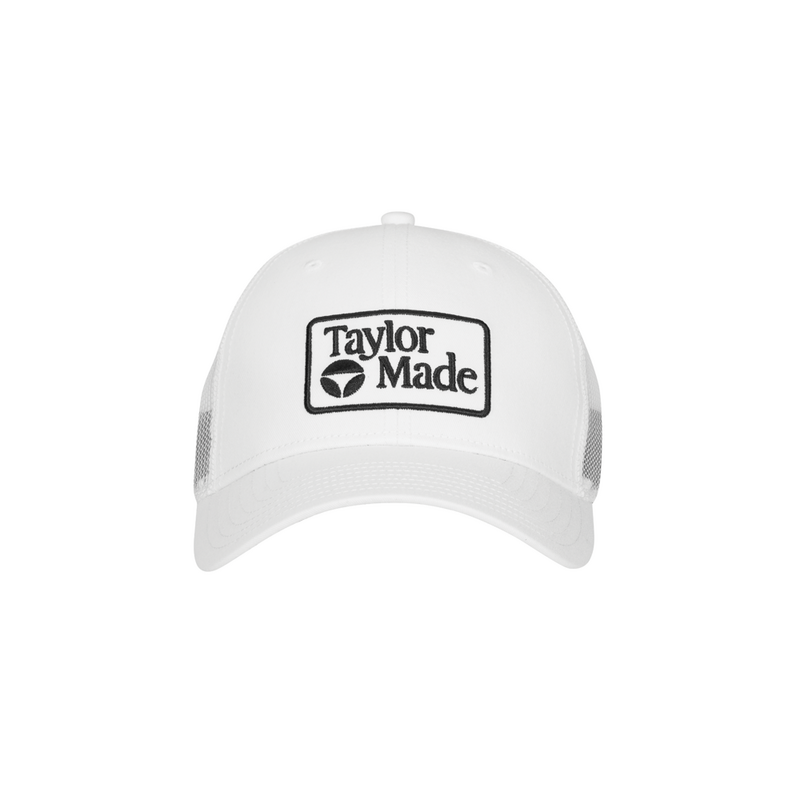 TaylorMade Radar Trucker Golf Hat - White - main image