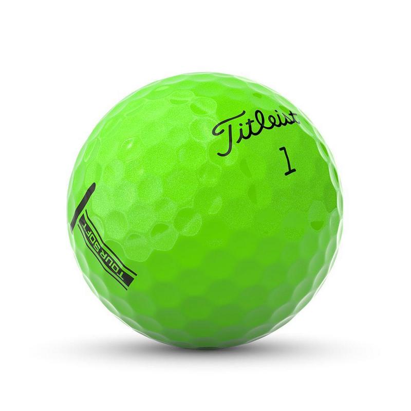 Titleist Tour Soft Golf Balls 2024 - Green (Double Dozen Offer) - main image