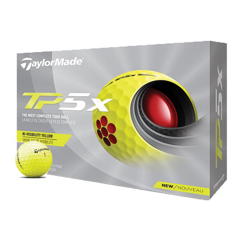 TaylorMade TP5x Golf Balls - Yellow - main image