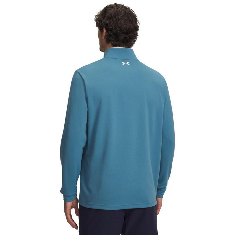 Under Armour UA Matchplay Golf 1/4 Zip Sweater - Boundless Blue/White - main image