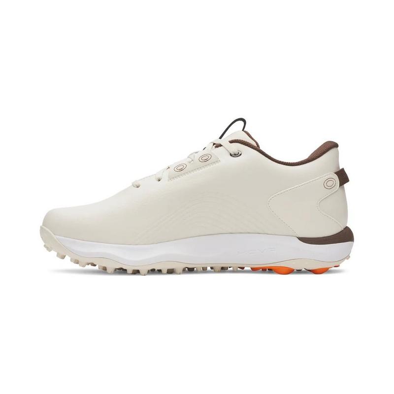 Under Armour UA Drive Fade 2 Spikeless Golf Shoes - Stone/Stone/Metallic Silver - main image
