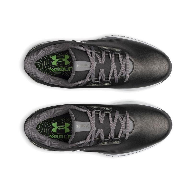 Under Armour UA Drive Fade 2 Spikeless Golf Shoes - Black/Black/Metallic Gun Metal - main image