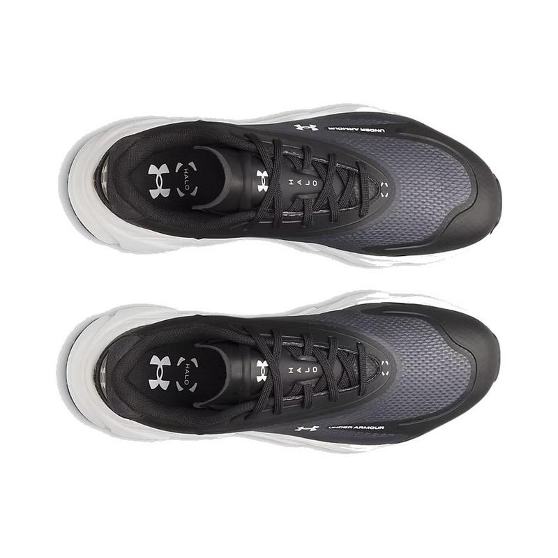 Under Armour UA Halo Hybrid Spikeless Golf Shoes - Black/Halo Grey/Metallic Gun Metal - main image