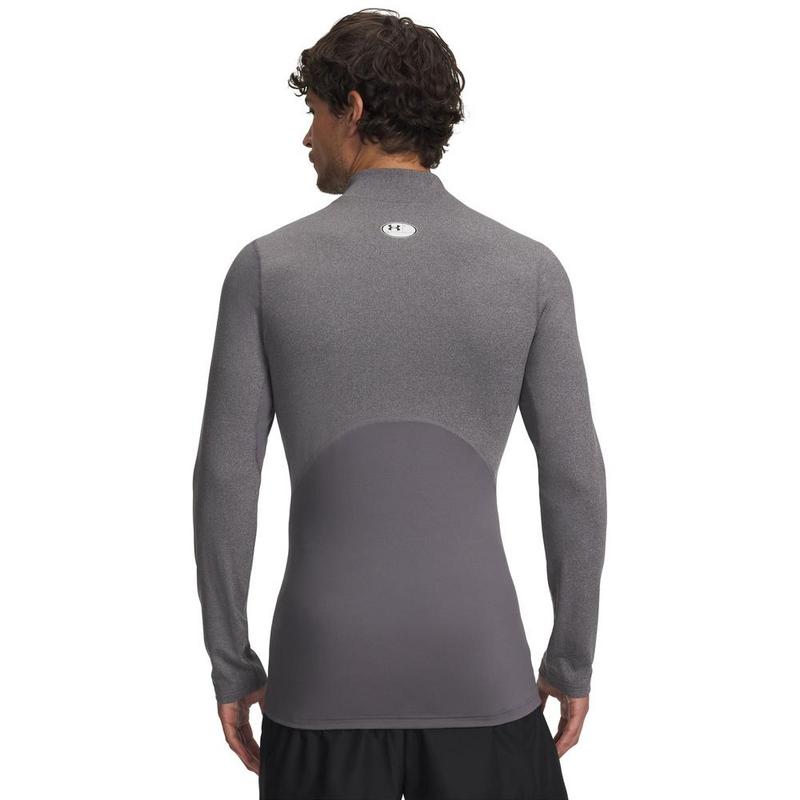 Under Armour ColdGear Armour Fitted Golf Base Layer Mock - Grey - main image