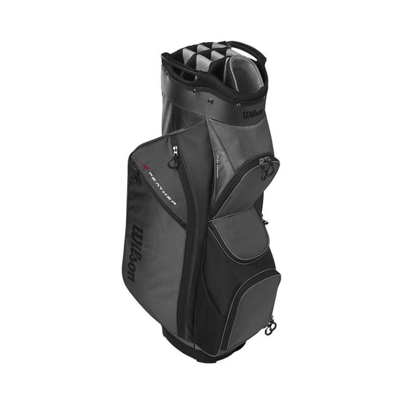 Wilson Feather Golf Cart Bag Grey/Black - main image
