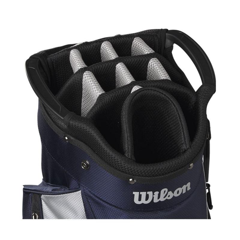 Wilson Feather Golf Cart Bag Navy/Silver - main image