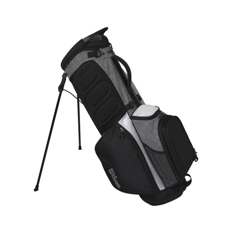 Wilson Feather Golf Stand Bag Black/Grey/White - main image