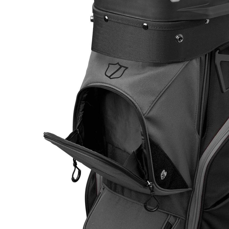 Wilson I-Lock Organiser Golf Cart Bag - Black/Grey - main image