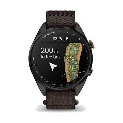 Garmin Approach S72 GPS Golf Smart Watch (43mm) - Carbon Gray/Heritage Bronze - thumbnail image 13