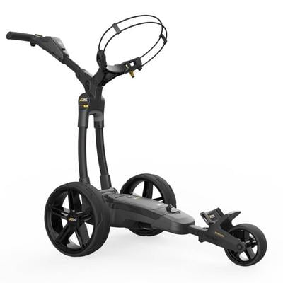 PowaKaddy FX1 Black Electric Golf Trolley 2024 - Extended Lithium - thumbnail image 2