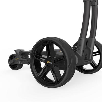 PowaKaddy FX1 Black Electric Golf Trolley 2024 - Extended Lithium - thumbnail image 4