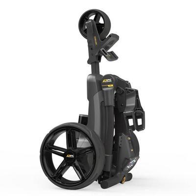 PowaKaddy FX5 Black Electric Golf Trolley 2024 - Extended Lithium - thumbnail image 9