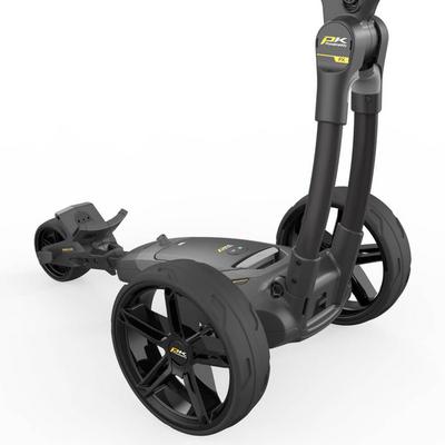 PowaKaddy FX5 Black Electric Golf Trolley 2024 - Extended Lithium - thumbnail image 4