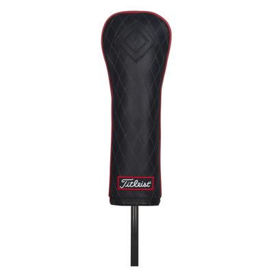 Titleist Jet Black Leather Fairway Headcover - thumbnail image 1