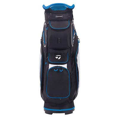 TaylorMade 8.0 Golf Cart Bag - Black/White/Blue - thumbnail image 4