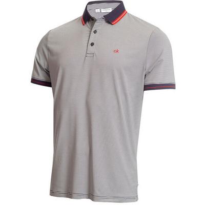 Calvin Klein Blade Golf Polo - Navy/White