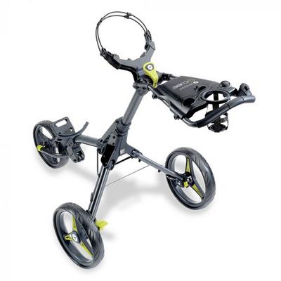 Motocaddy Cube Push Golf Trolley - Lime - thumbnail image 3