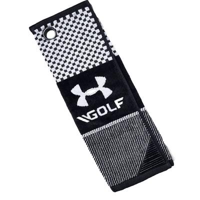 Under Armour Golf Bag Fold Towel - Black