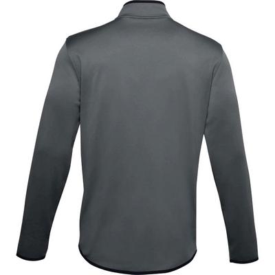 Under Armour Armour Fleece Half Zip Golf Sweater - Pitch Grey - thumbnail image 2