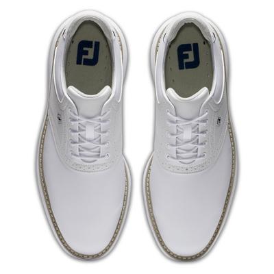 FootJoy Traditions Golf Shoes - White - thumbnail image 3