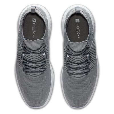 FootJoy Flex XP Spikeless Golf Shoes - Grey - thumbnail image 4