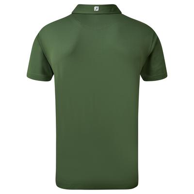 FootJoy Stretch Pique Solid Shirt - Athletic Olive - thumbnail image 2