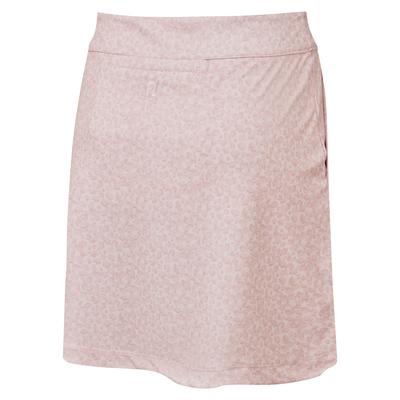 FootJoy Womens Interlock Printed Skort - Blush Pink - thumbnail image 2