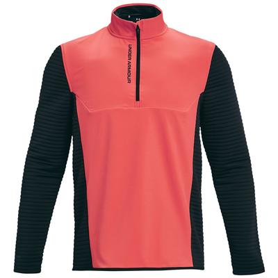 Under Armour Storm Evolution Daytona Half Zip Golf Sweater - Venom Red/Black