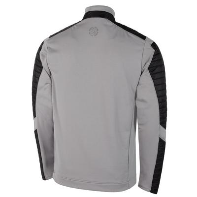 Galvin Green Duke Half Zip Insula Sweater - Sharkskin - thumbnail image 2