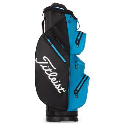 Titleist StaDry Waterproof 14 Way Golf Cart Bag - Black/Dorado - thumbnail image 4