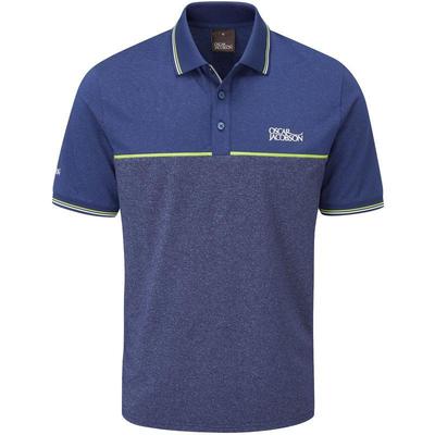 Oscar Jacobson Belford Mens Golf Polo Shirt - Navy