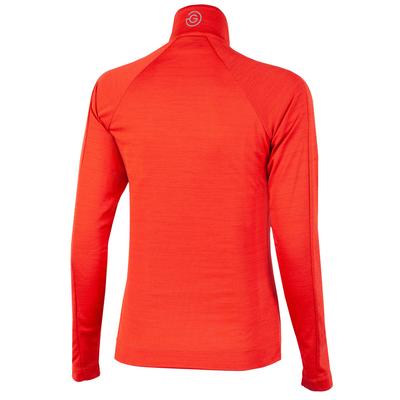 Galvin Green Dina Insula Ladies Half Zip Pullover - Red - thumbnail image 2