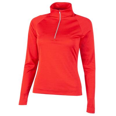 Galvin Green Dina Insula Ladies Half Zip Pullover - Red