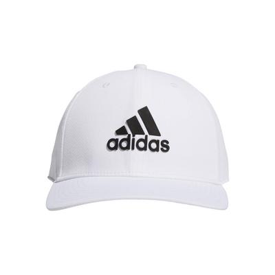 adidas Tour Snapback Golf Hat - White - thumbnail image 1