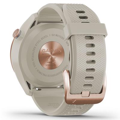 Garmin Approach S42 GPS Golf Watch - Rose Gold/Sand - thumbnail image 2