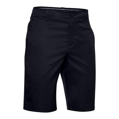 Under Armour Boys Showdown Golf Shorts - Black - thumbnail image 1