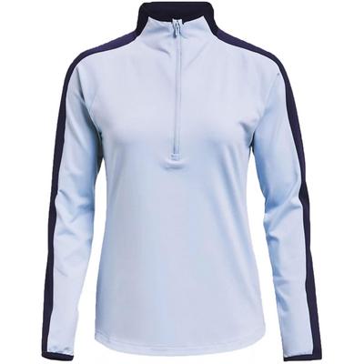 Under Armour Womens Storm Midlayer Zip Golf Top - Blue